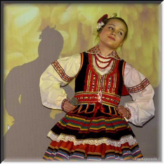 Amelka Gnatek za�piewa�a 