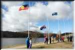 Ready for the flag raising?