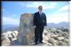 The best dress award for Mr Gromann. The Consul General at the Mt Kosciuszko obelisk.