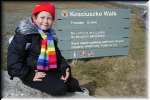 C�reczka Marka Kammy nie wygl�da na zm�czon�. A jest ju� prawie u celu w�dr�wki.