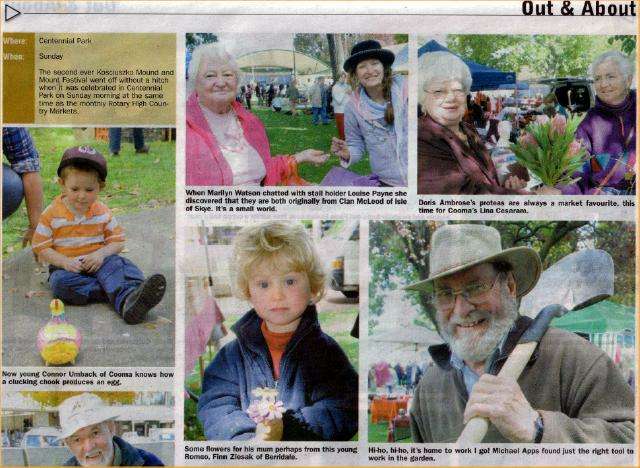 Cooma Monaro Express: Kozi Fest & Market Day przyci�ga�y mieszka�c�w Coomy oraz turyst�w z r�nych miast.