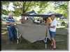 Przyjaciele Krysi przywie�li nam gazebo, krzes�a i kilka sto��w. Hi Sheila and Ben, thanks a million!