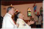 Fr Joe Tran was the first one to applaude Paul.