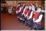 Polish colours! The festival guests - junior group of Lajkonik Ensemble.