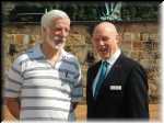 Hon. Bryan Doyle (on right) with Felix Molski.