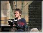 Ms Evelyn Conlon reading passages from her novel 
