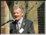 Gerry Faulkner, the MC.