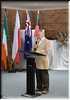 Prof. Andrzej Kozek, vice president of Kosciuszko Heritage delivering a speech.
